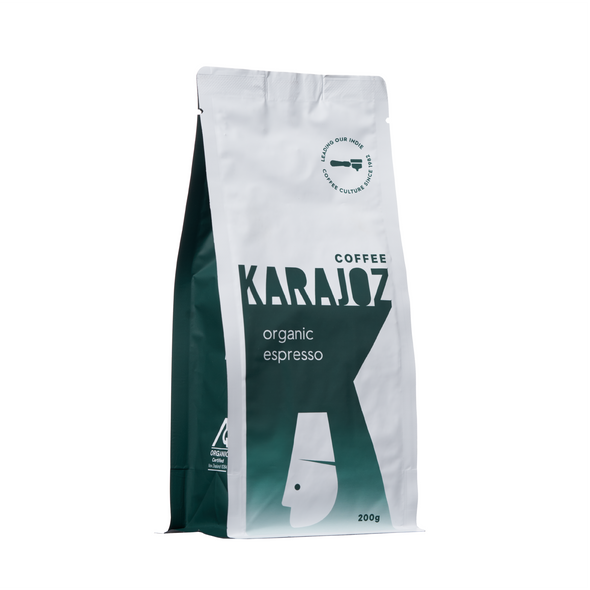 Karajoz Coffee New Zealand Small Batch Freshly Roasted Coffee Beans Plunger Espresso Organic Blend Shade grown coffee
